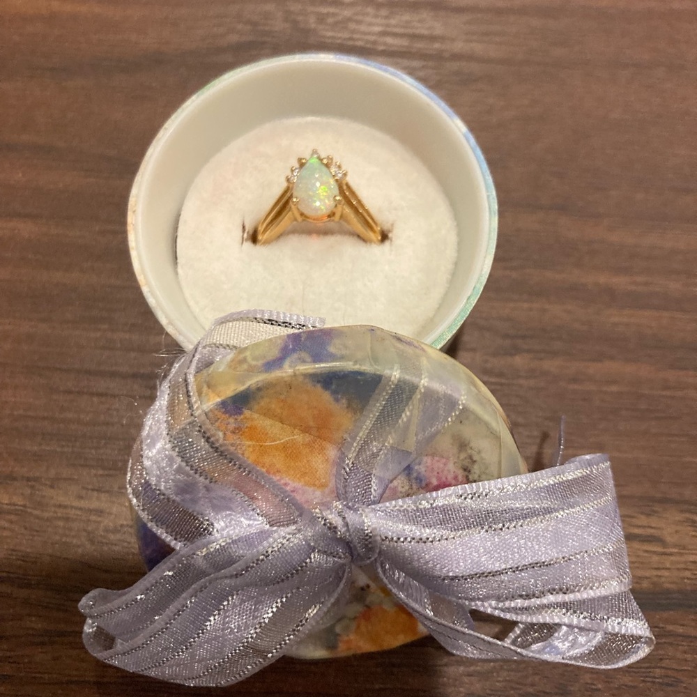 Opal Ring Size 5.5